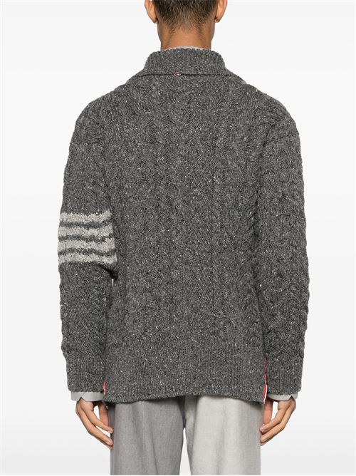 Cardigan con 4 righe THOM BROWNE | MKC558AY1506035